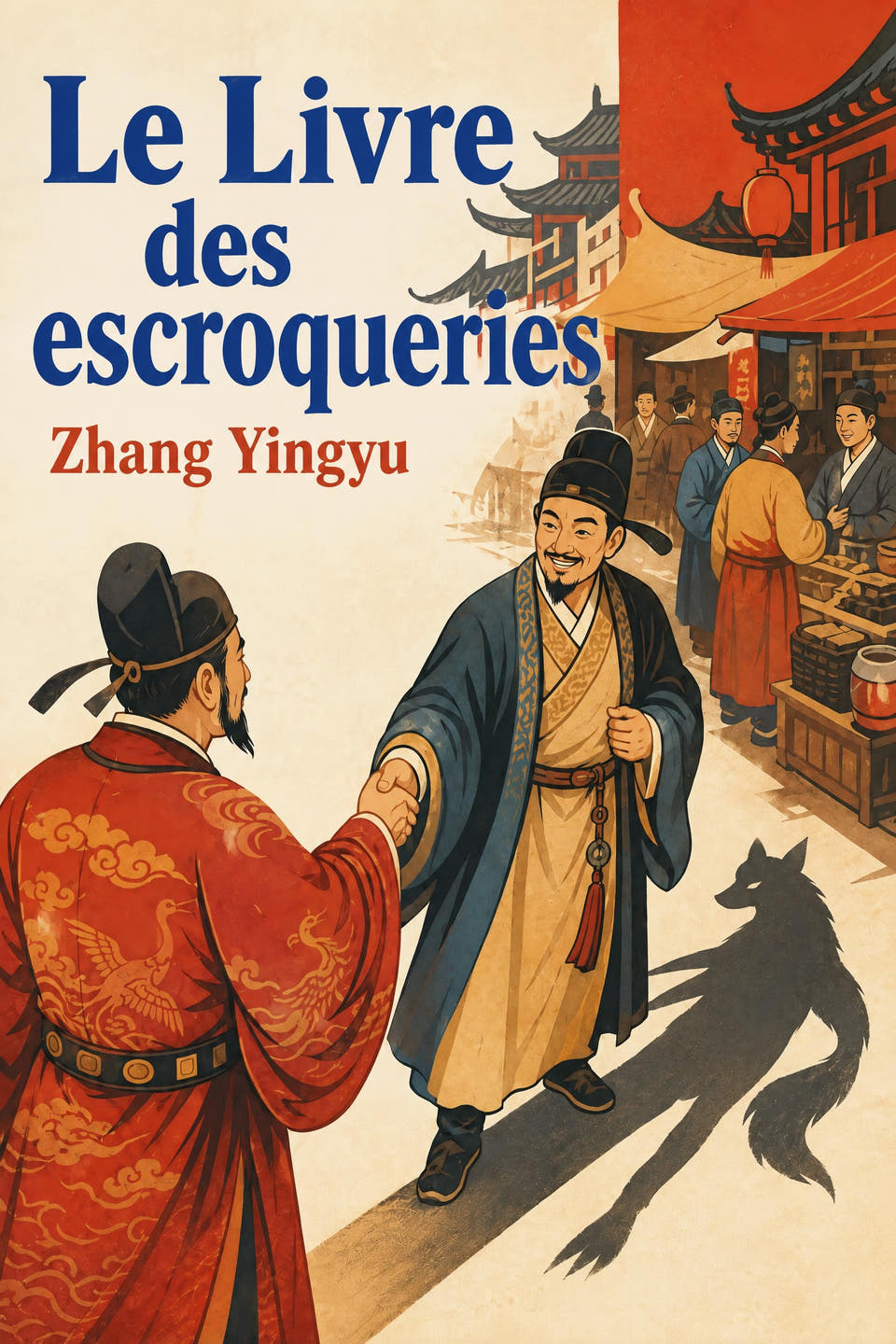 Le Livre des escroqueries by Zhang Yingyu, the cover