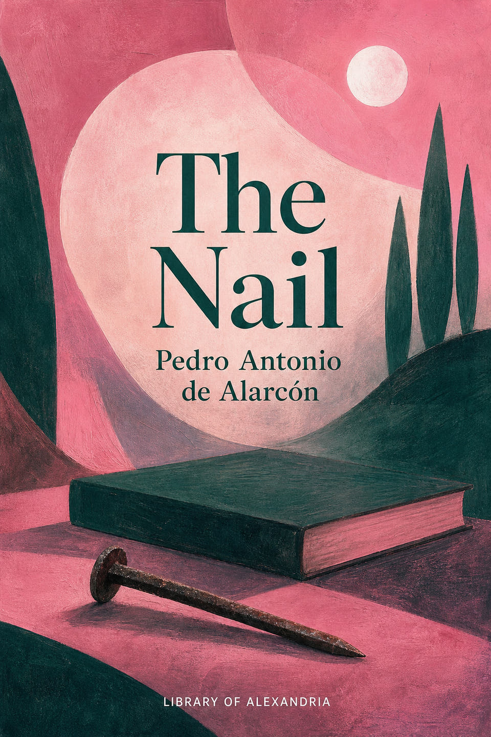 The Nail by Pedro Antonio de Alarcón, the cover