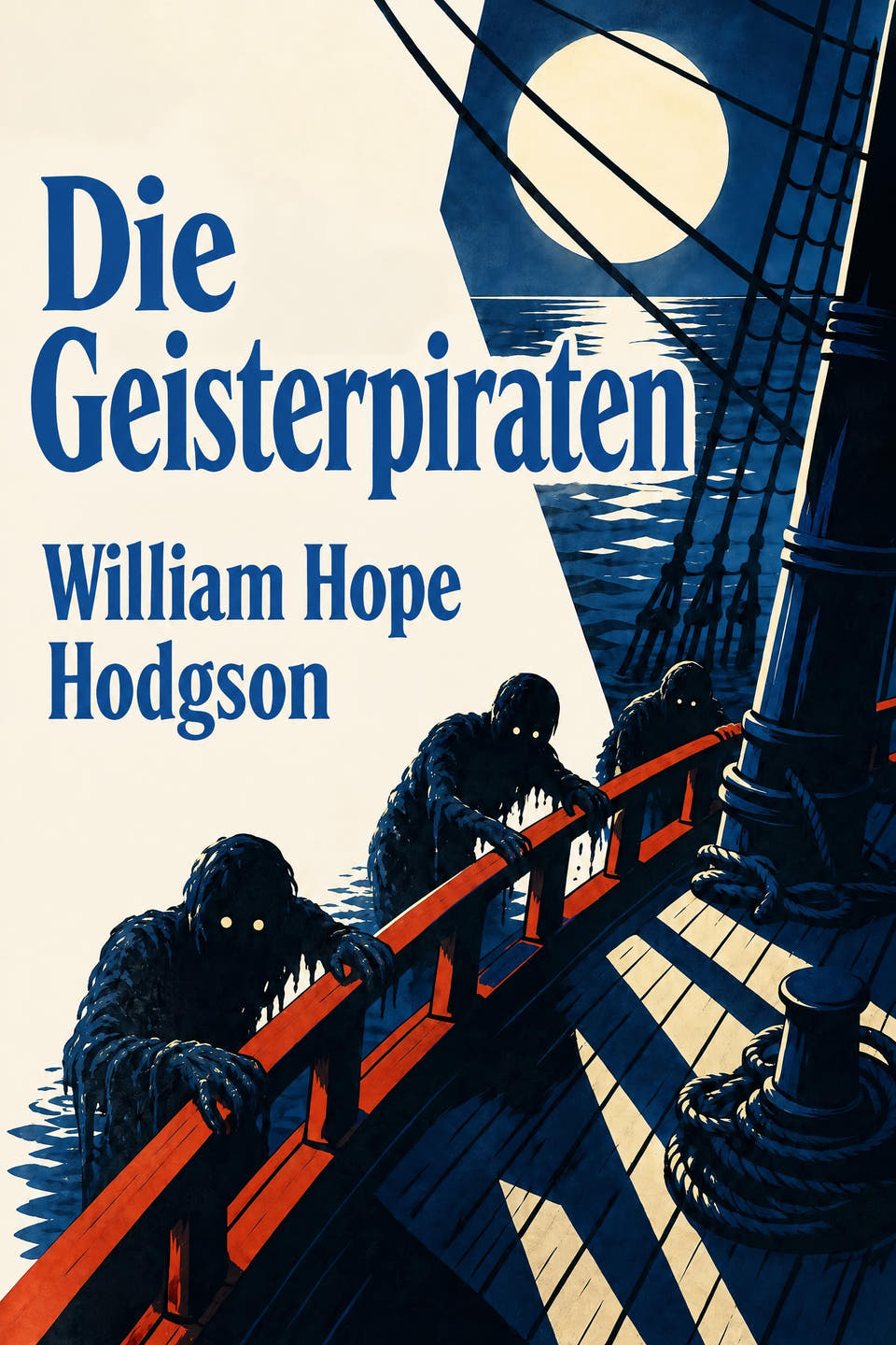 Die Geisterpiraten by William Hope Hodgson, the cover