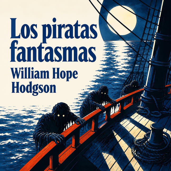 Los piratas fantasmas, the audiobook cover