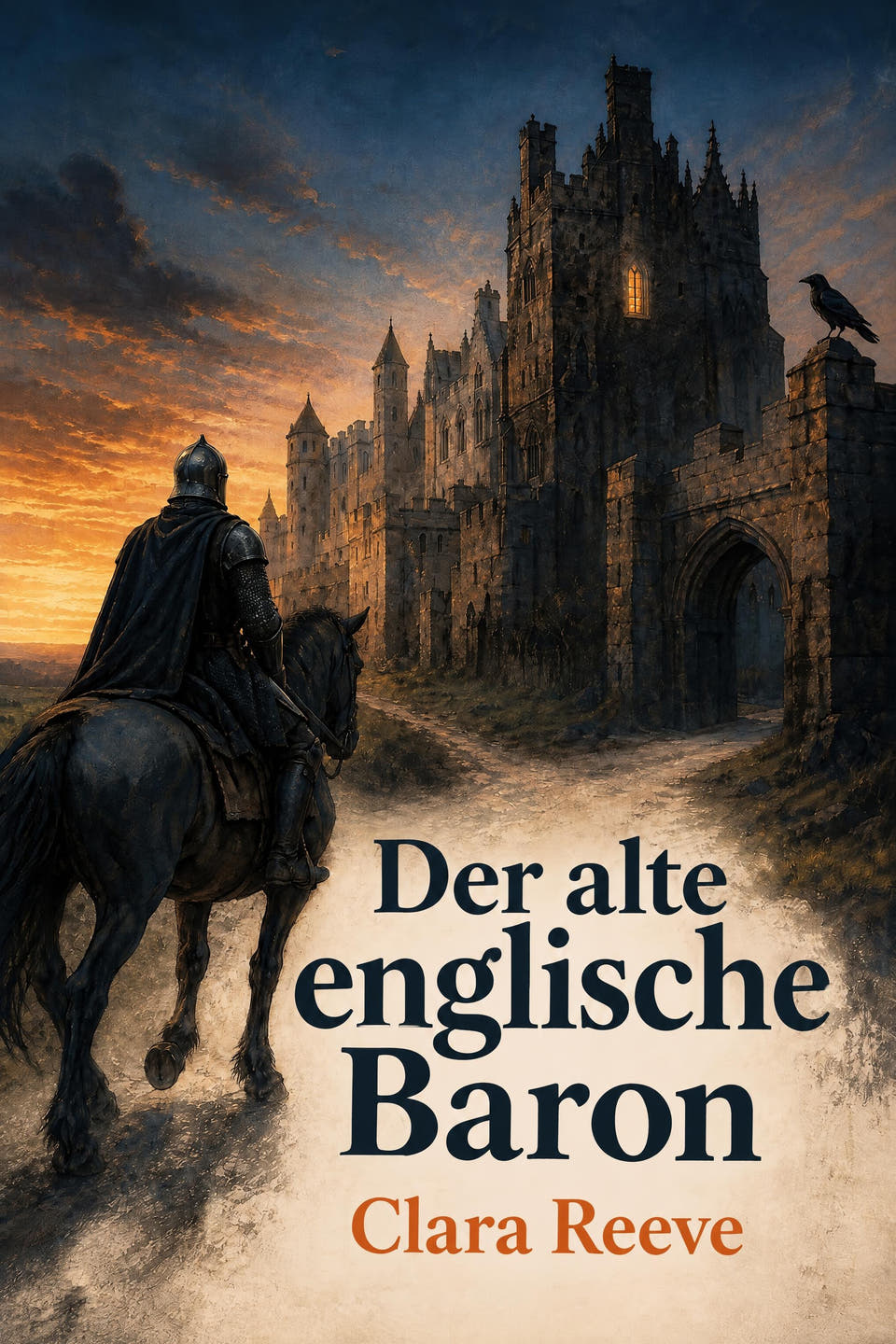 Der alte englische Baron by Clara Reeve, the cover