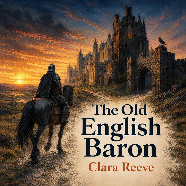 The Old English Baron, the audiobook cover