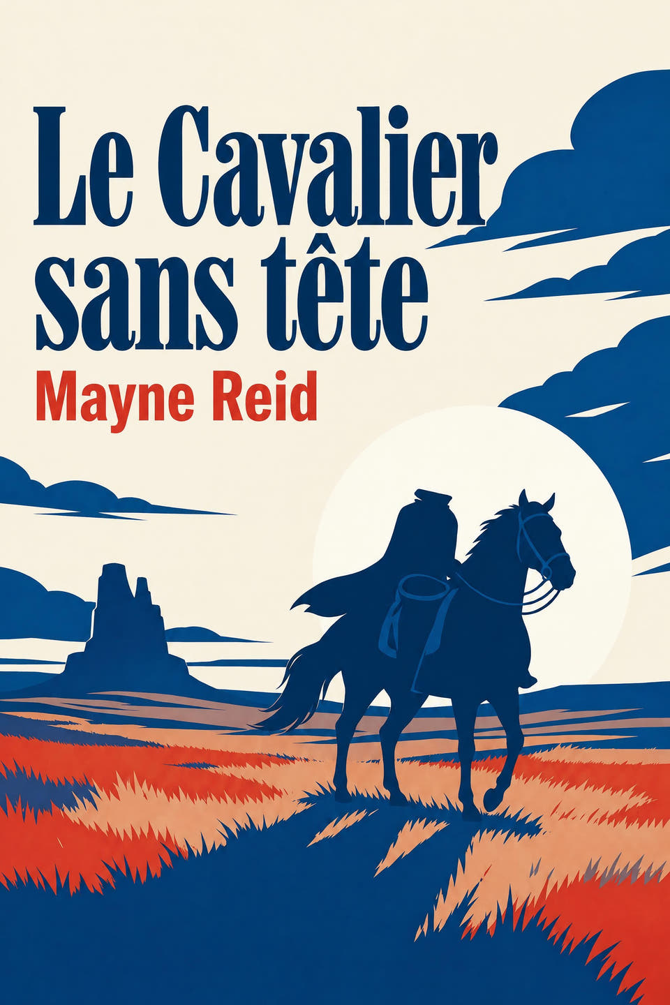 Le Cavalier sans tête by Mayne Reid, the cover