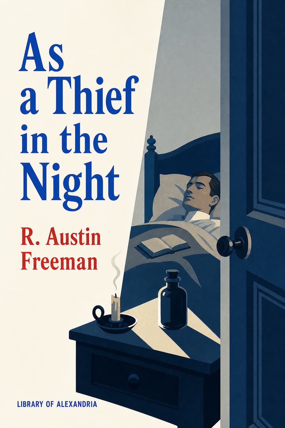 As a Thief in the Night by R. Austin Freeman, the cover