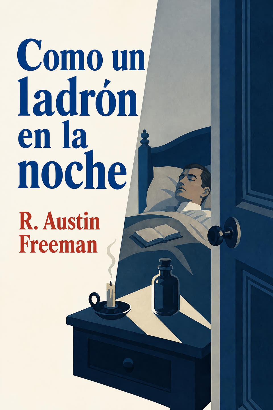 Como un ladrón en la noche by R. Austin Freeman, the cover