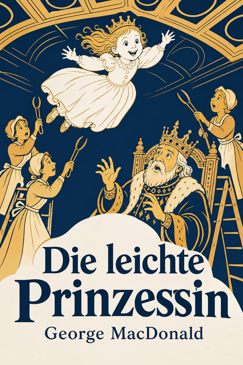 Die leichte Prinzessin by George MacDonald, the cover
