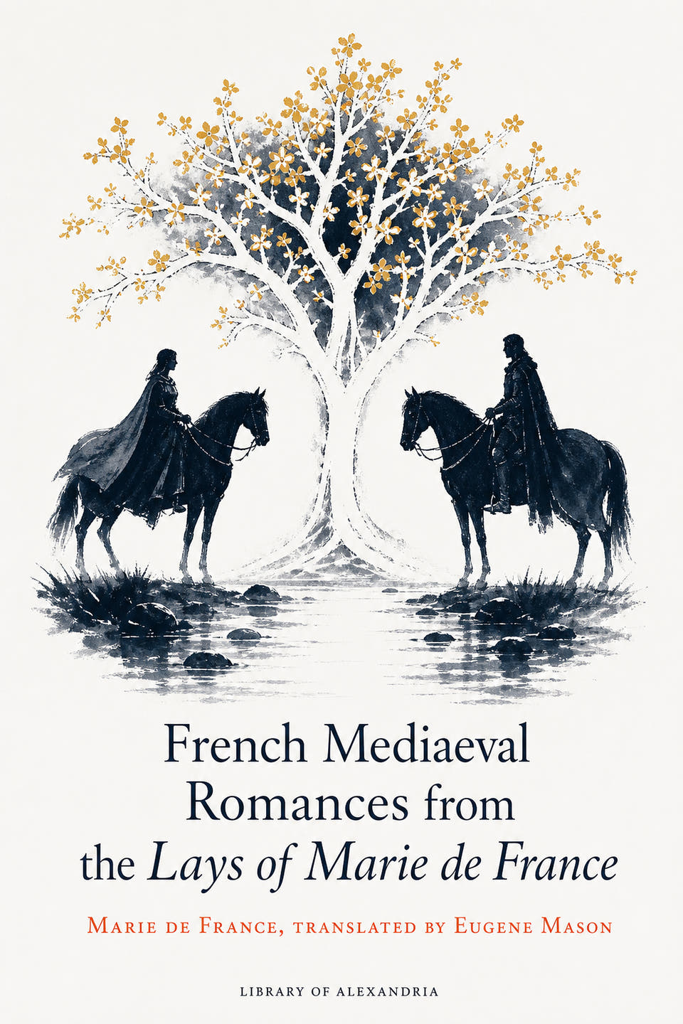 French Mediaeval Romances from the Lays of Marie de France by Marie de France, translated by Eugene Mason, the cover