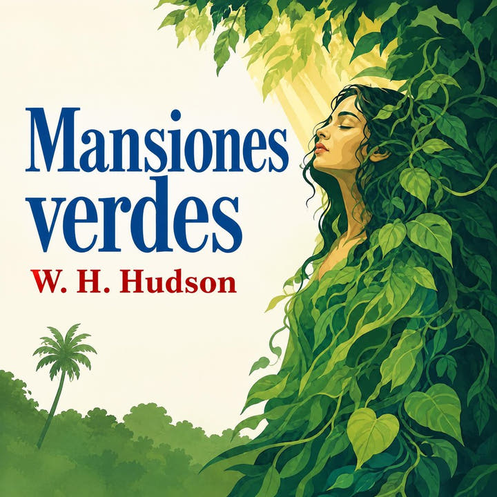 Mansiones verdes, the audiobook cover