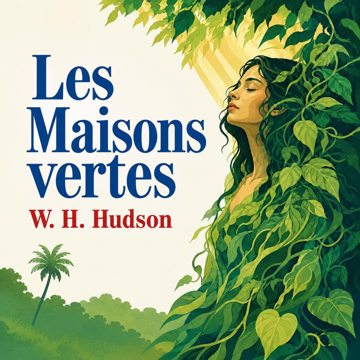 Les Maisons vertes, the audiobook cover