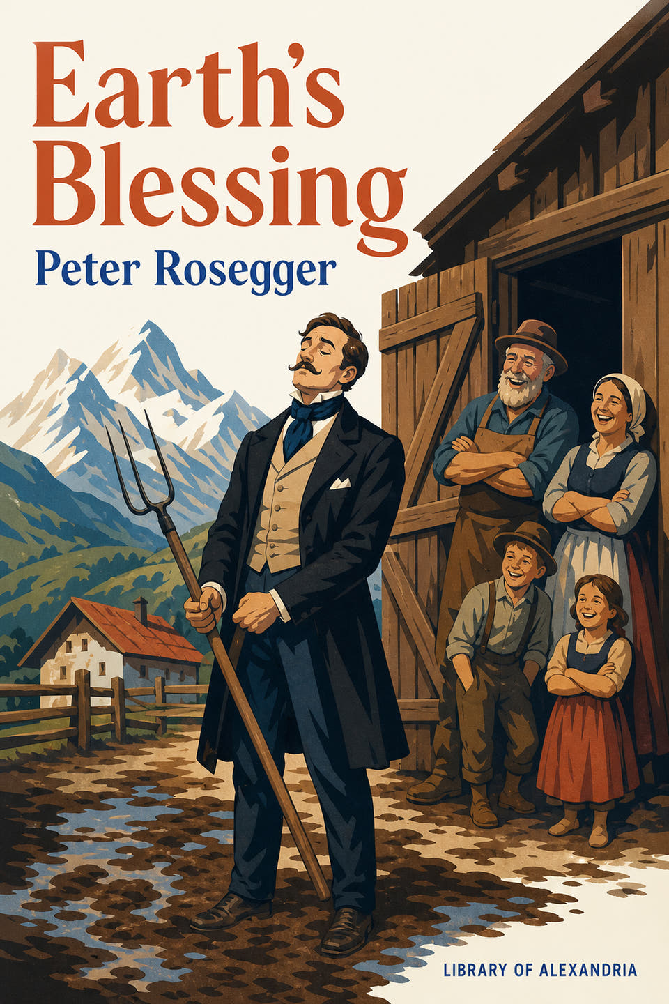 Earth's Blessing by Peter Rosegger, the cover
