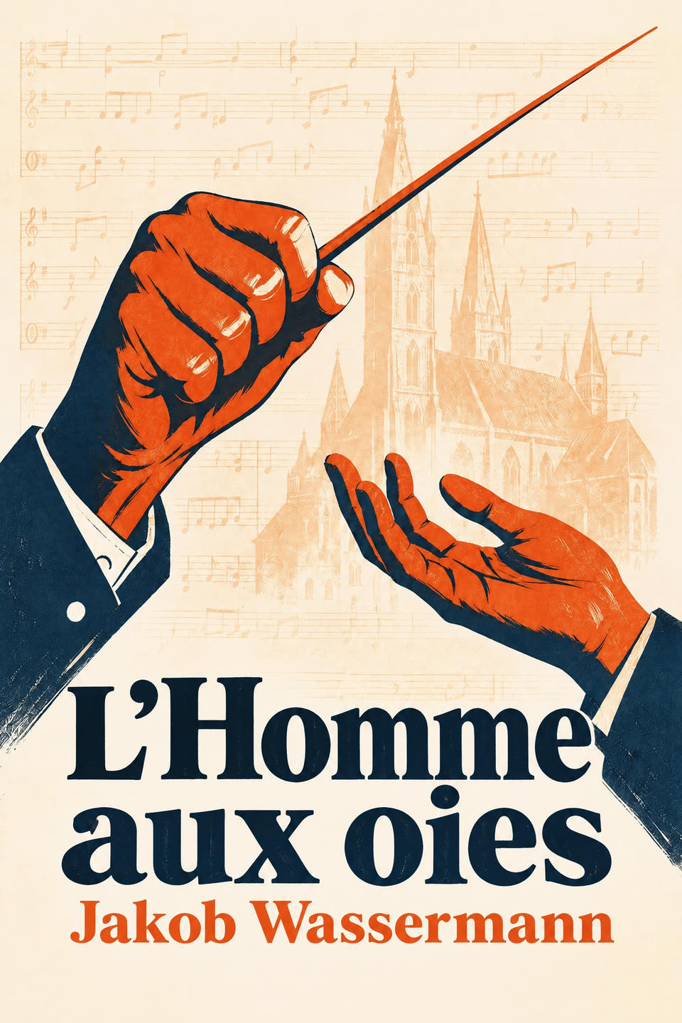 L’Homme aux oies by Jakob Wassermann, the cover