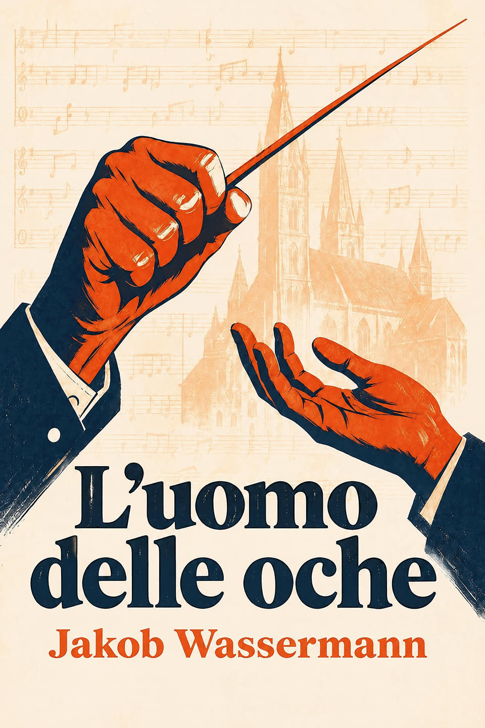 L’uomo delle oche by Jakob Wassermann, the cover