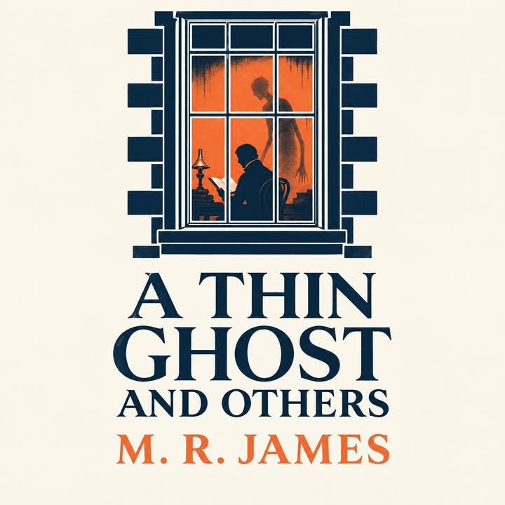 Un fantasma delgado y otros, the audiobook cover