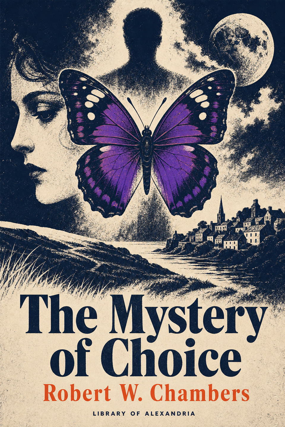 El misterio de la elección by Robert W. Chambers, the cover