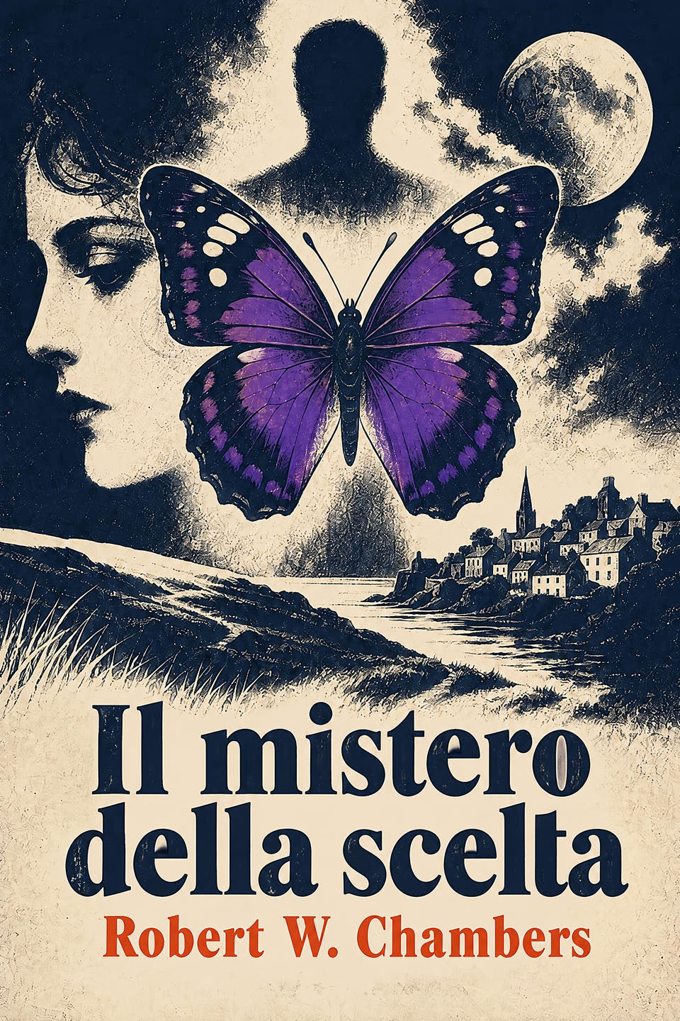 Il mistero della scelta by Robert W. Chambers, the cover