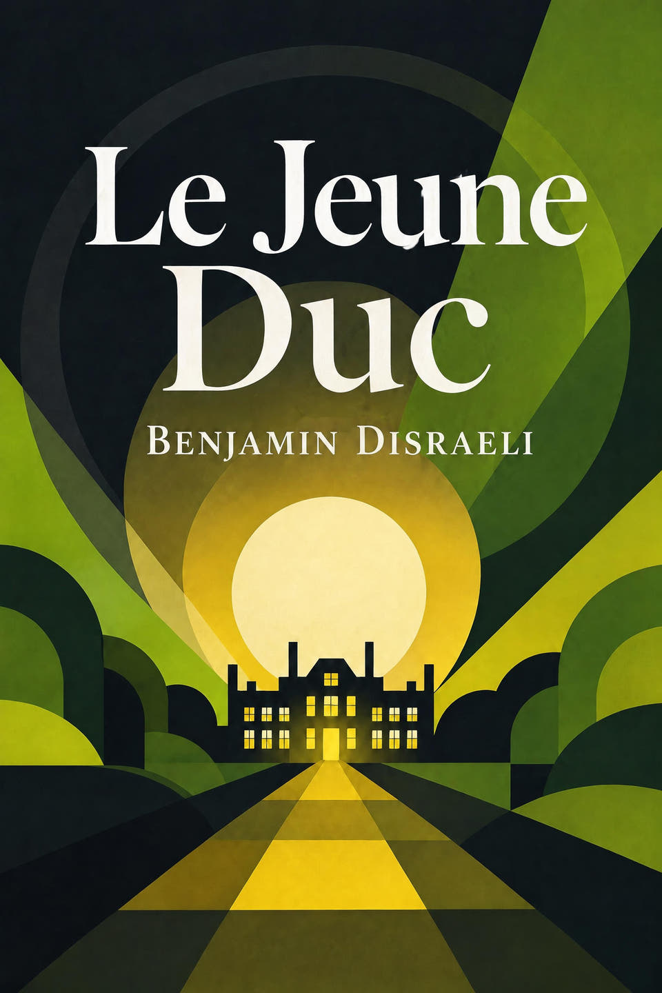 Le Jeune Duc by Benjamin Disraeli, the cover