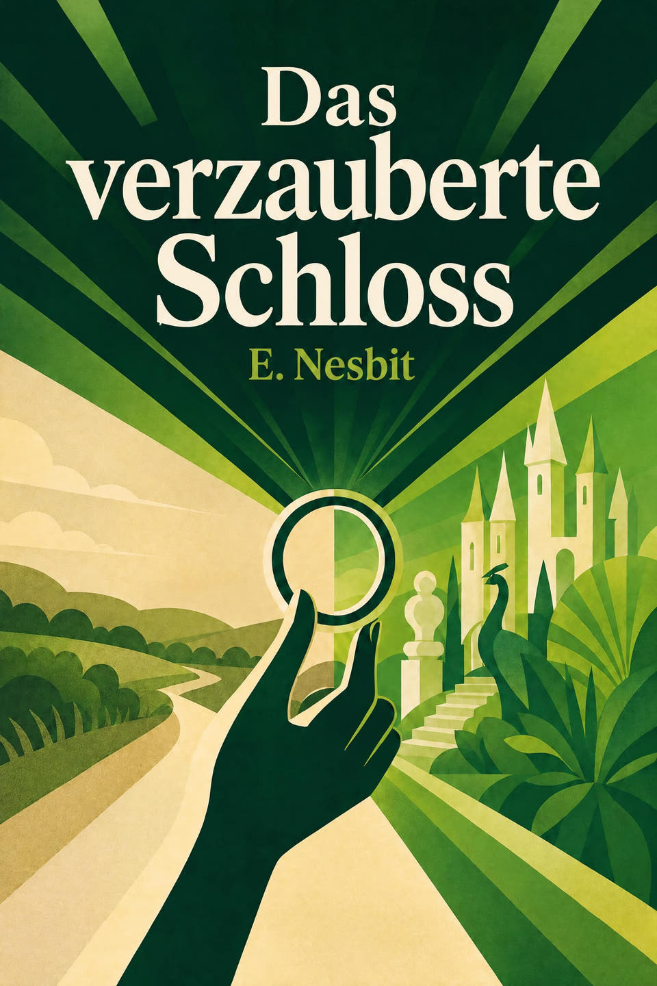 Das verzauberte Schloss by E. Nesbit, the cover