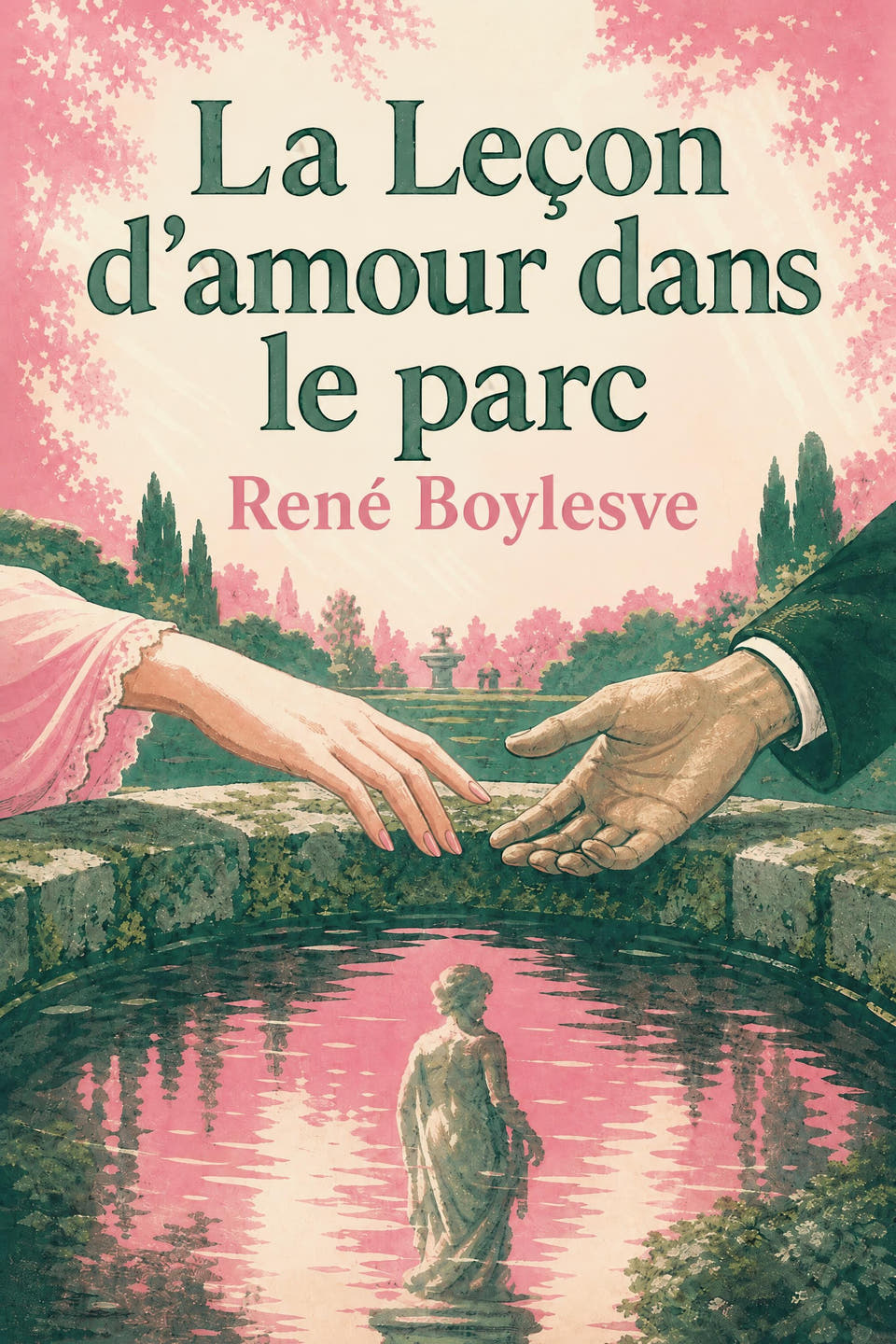 La Leçon d’amour dans le parc by René Boylesve, the cover