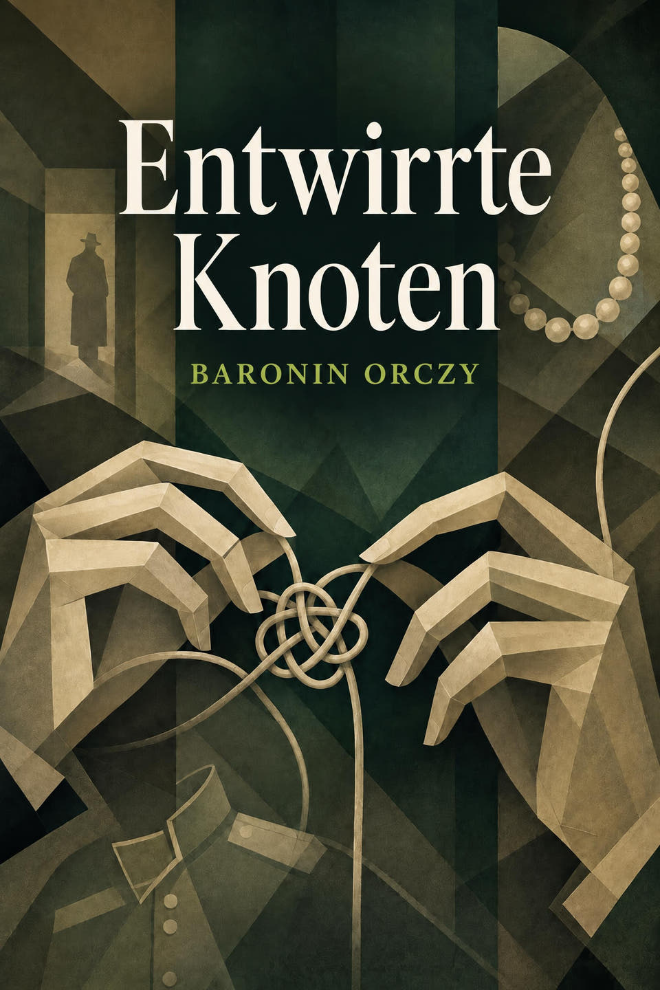 Entwirrte Knoten by Baronin Orczy, the cover
