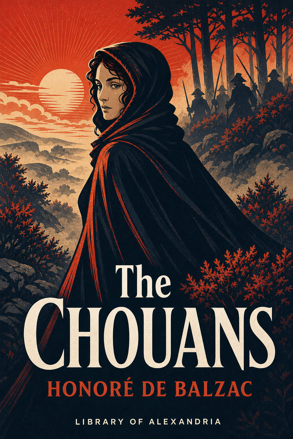 The Chouans by Honoré de Balzac, the cover