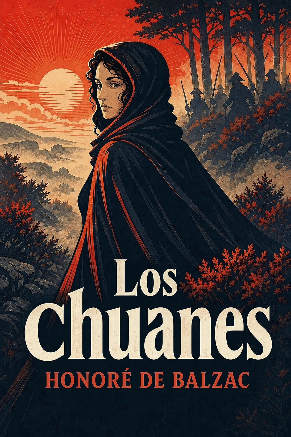 Los chuanes by Honoré de Balzac, the cover