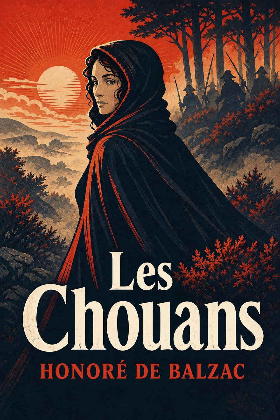 Les Chouans by Honoré de Balzac, the cover