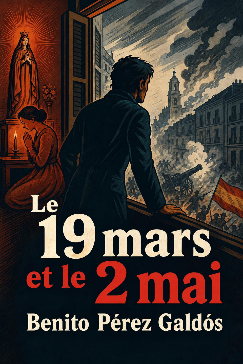 Le 19 mars et le 2 mai by Benito Pérez Galdós, the cover