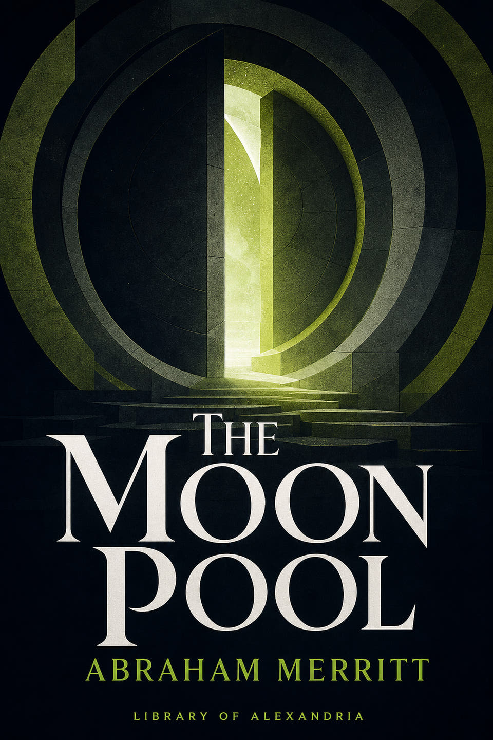 The Moon Pool by Abraham Merritt, the cover