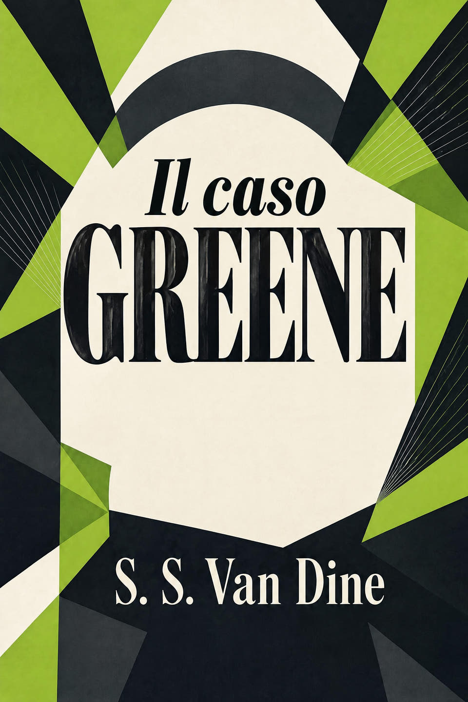 Il caso Greene by S. S. Van Dine, the cover