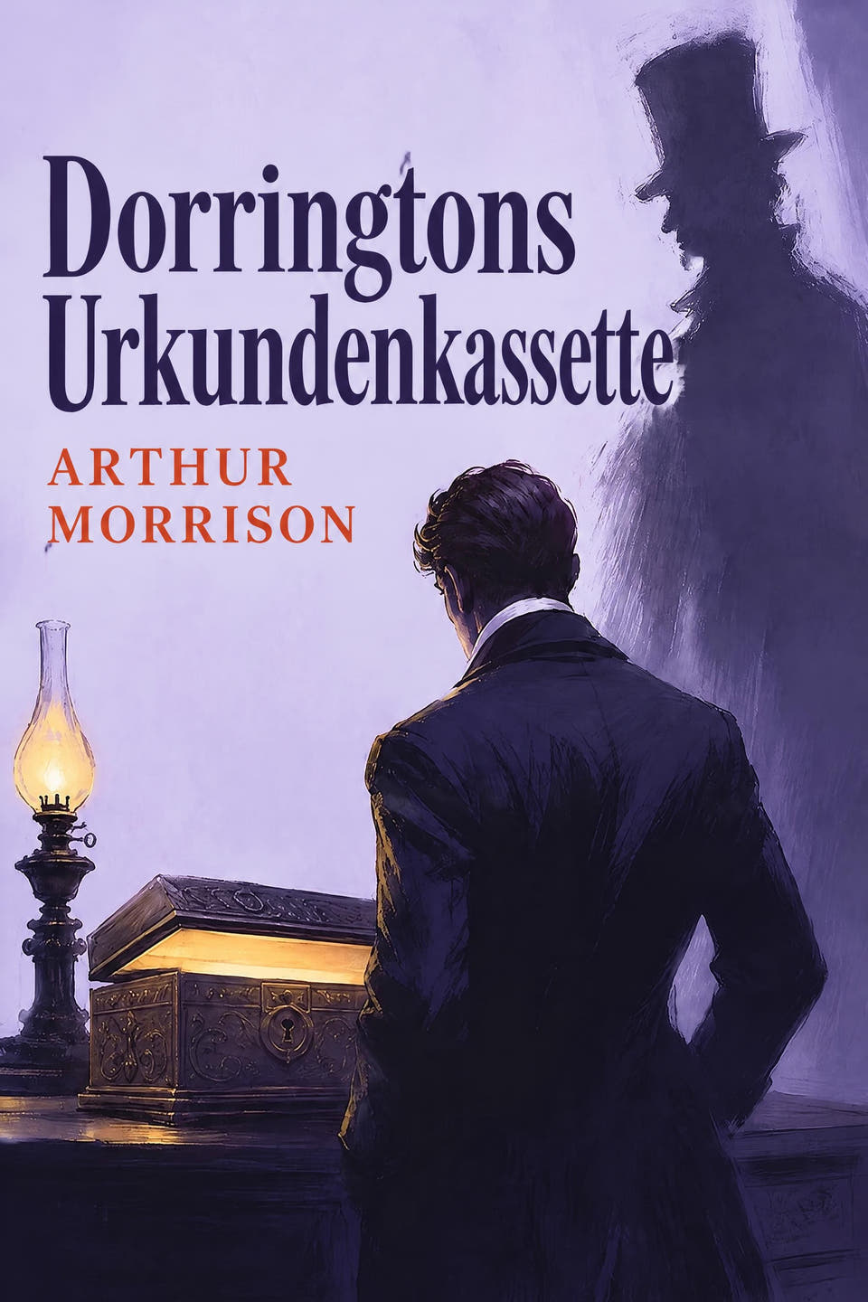 Dorringtons Urkundenkassette by Arthur Morrison, the cover