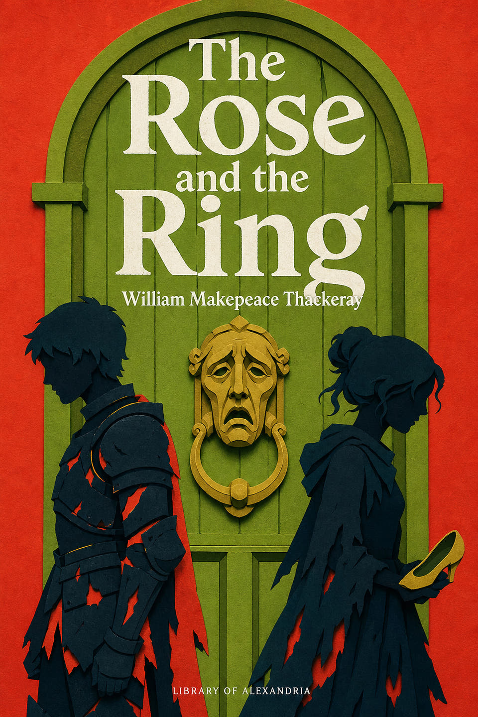 The Rose and the Ring by William Makepeace Thackeray, the cover