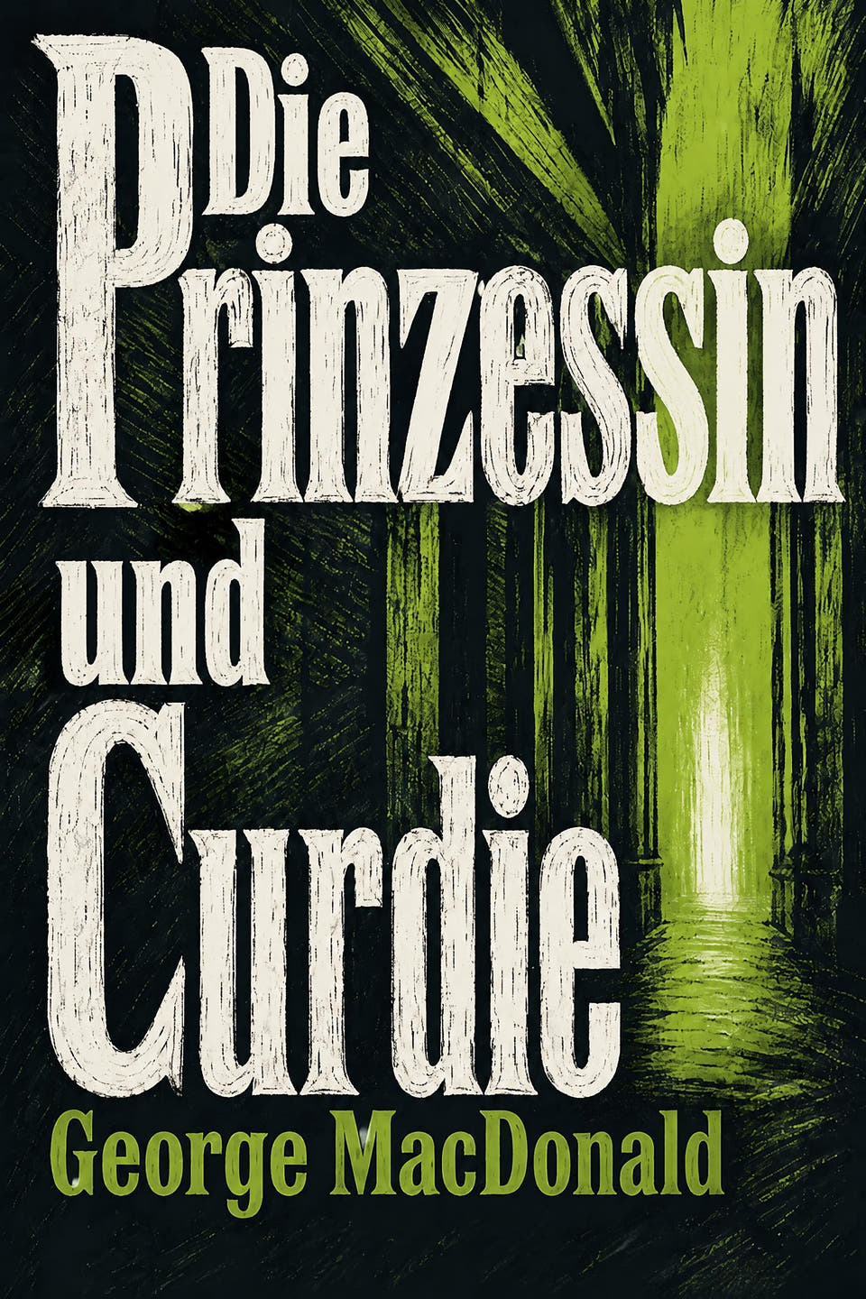 Die Prinzessin und Curdie by George MacDonald, the cover