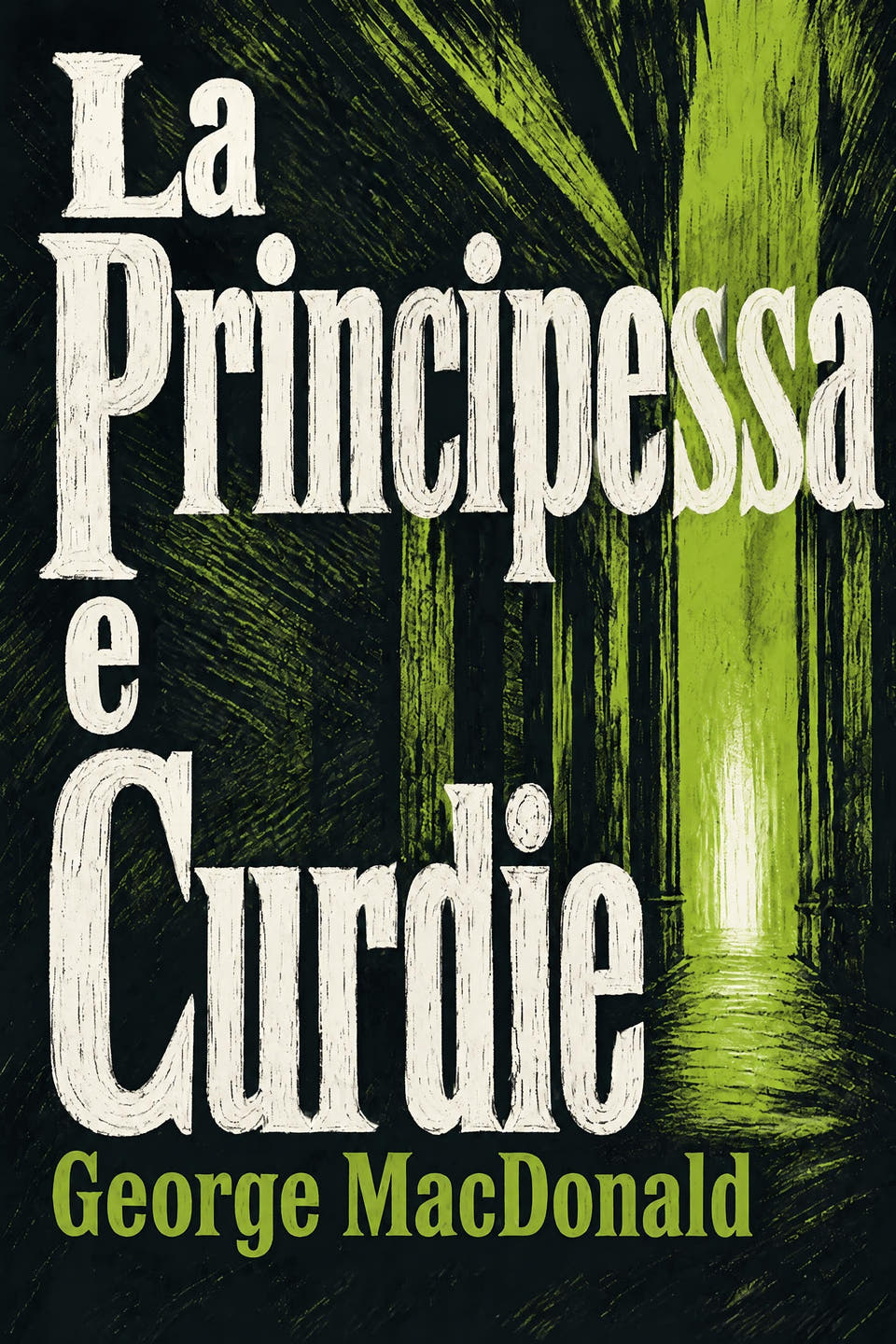 La Principessa e Curdie by George MacDonald, the cover