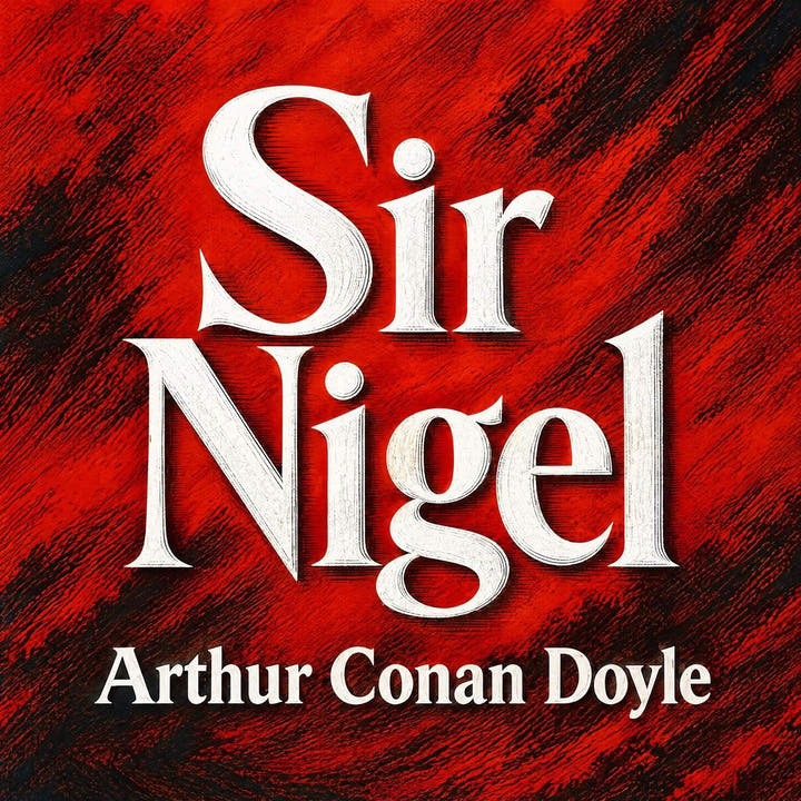 Sir Nigel, the audiobook cover