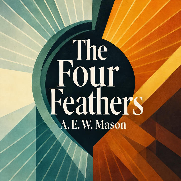 Die vier Federn, the audiobook cover