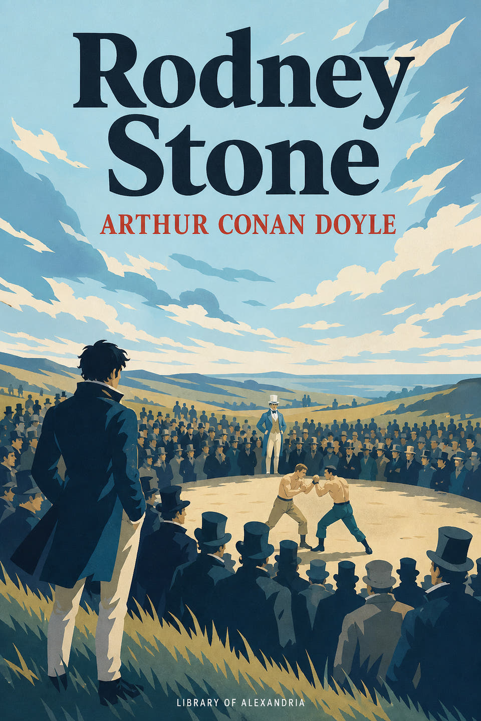 Rodney Stone by Arthur Conan Doyle, the cover