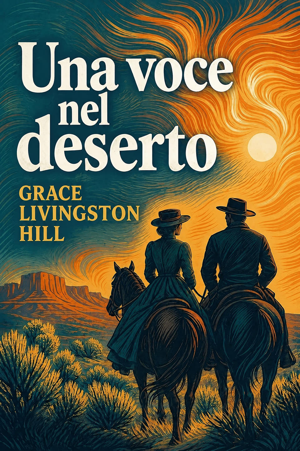 Una voce nel deserto by Grace Livingston Hill, the cover