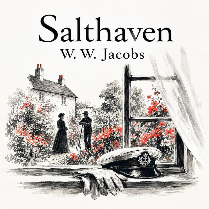 Salthaven, the audiobook cover