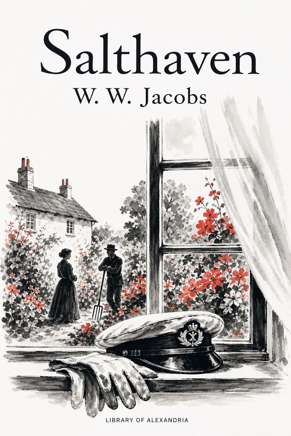 Salthaven by W. W. Jacobs, the cover