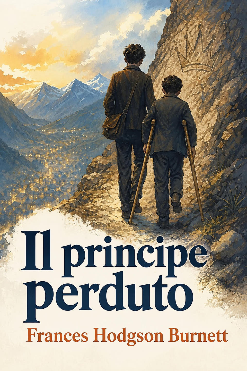 Il principe perduto by Frances Hodgson Burnett, the cover