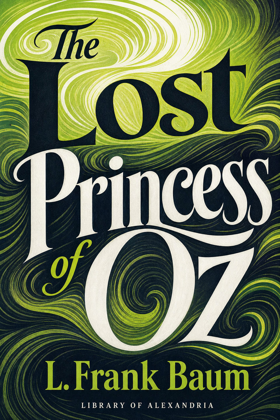 The Lost Princess of Oz by L. Frank Baum, the cover