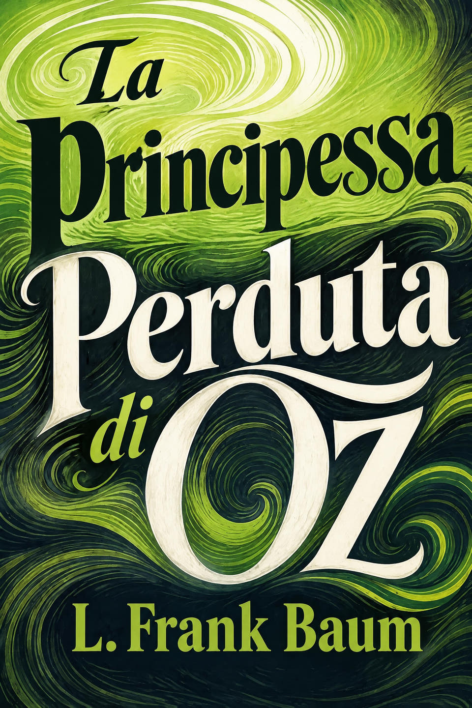 La principessa perduta di Oz by L. Frank Baum, the cover