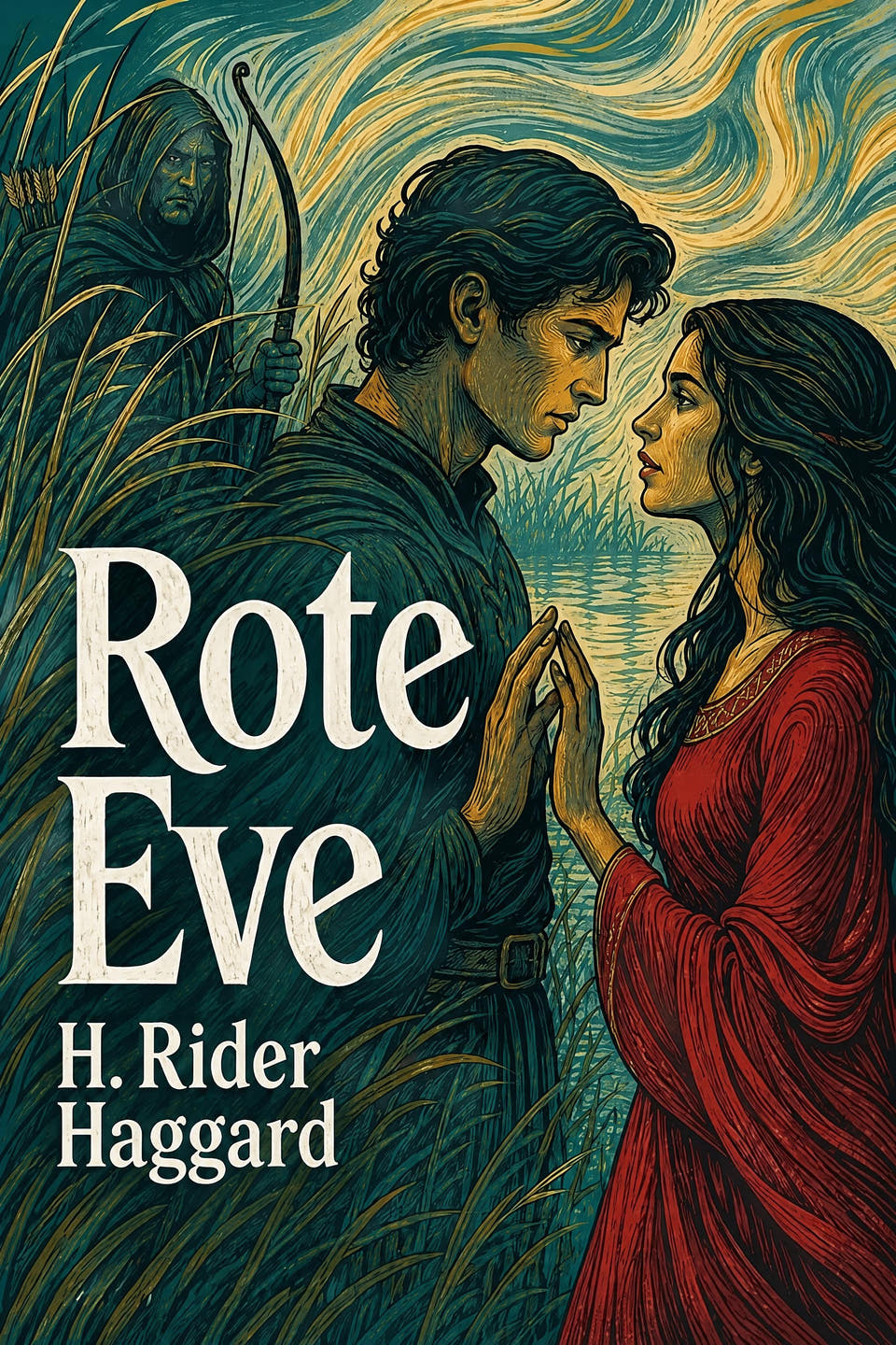 Rote Eve by H. Rider Haggard, the cover