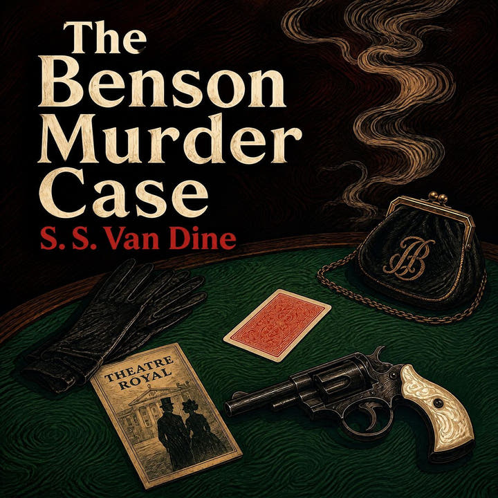 The Benson Murder Case, the audiobook cover