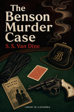 The Benson Murder Case, the cover of this edition