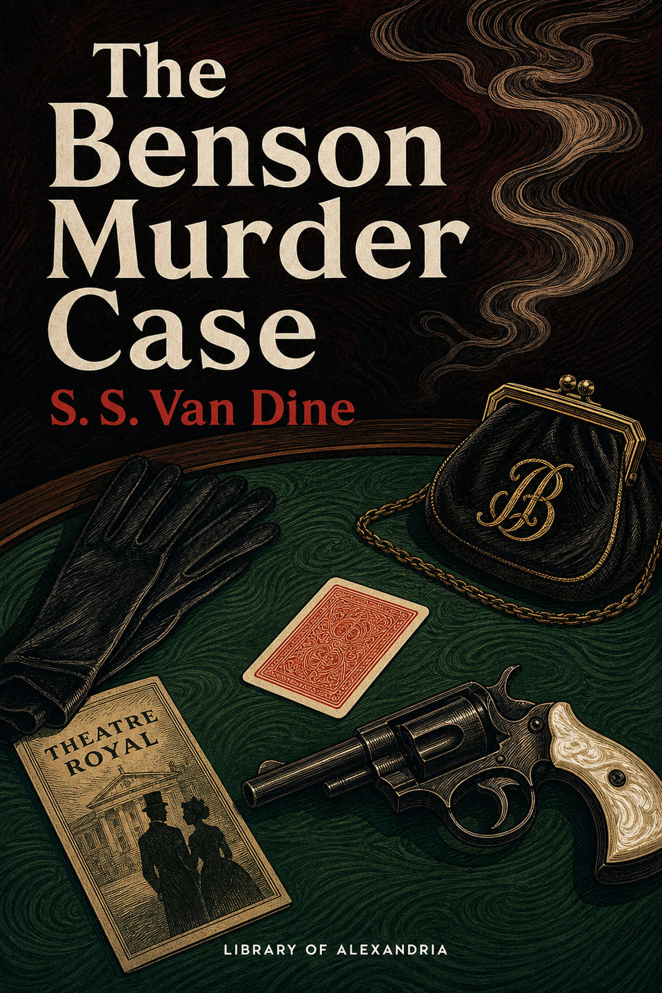 The Benson Murder Case by S. S. Van Dine, the cover