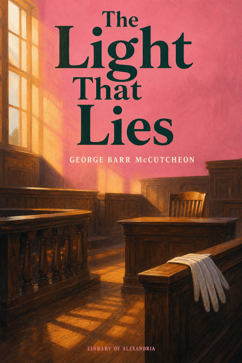 The Light That Lies by George Barr McCutcheon, the cover