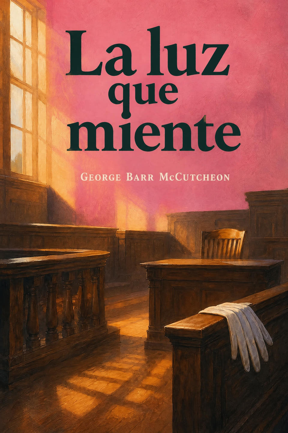 La luz que miente by George Barr McCutcheon, the cover