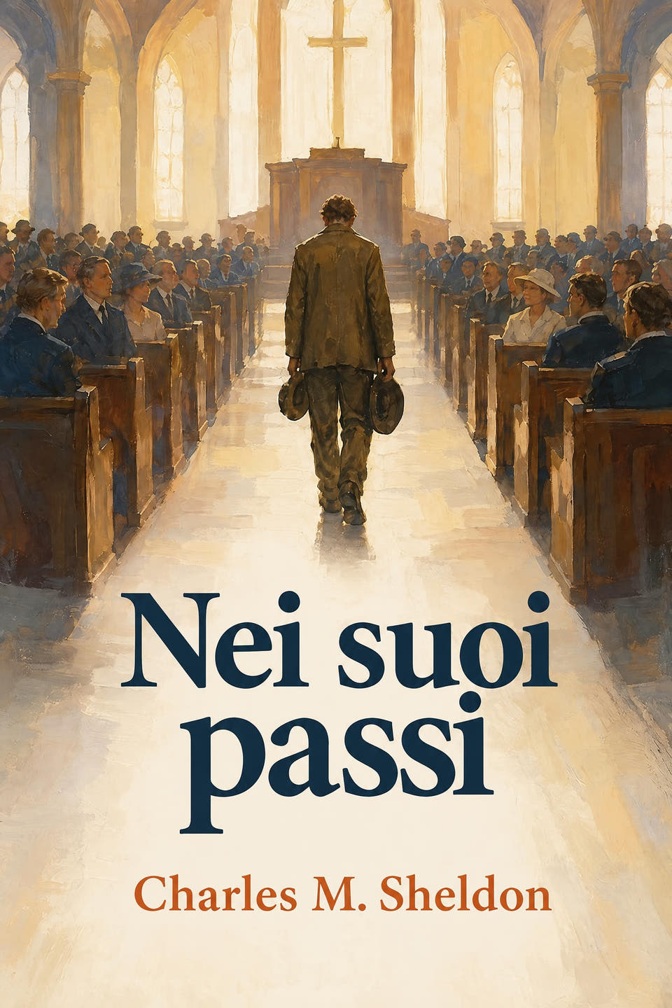 Nei suoi passi by Charles M. Sheldon, the cover