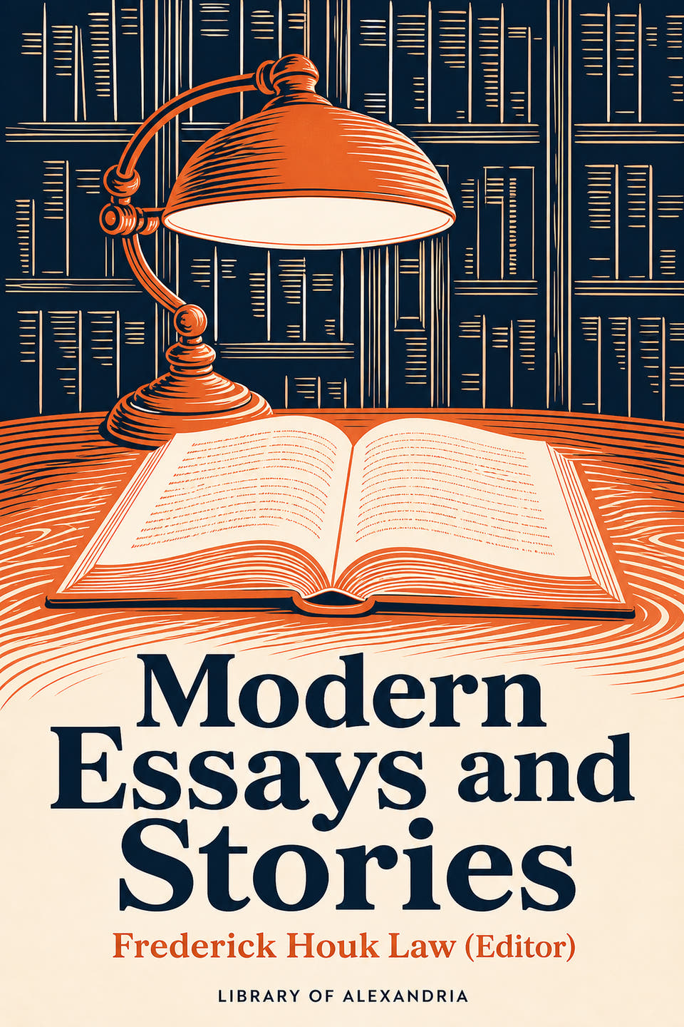 Modern Essays and Stories by Frederick Houk Law (editor), the cover